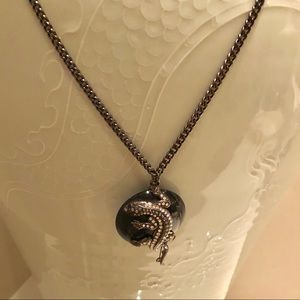 Anne Fontaine Pendant Necklace with Pin